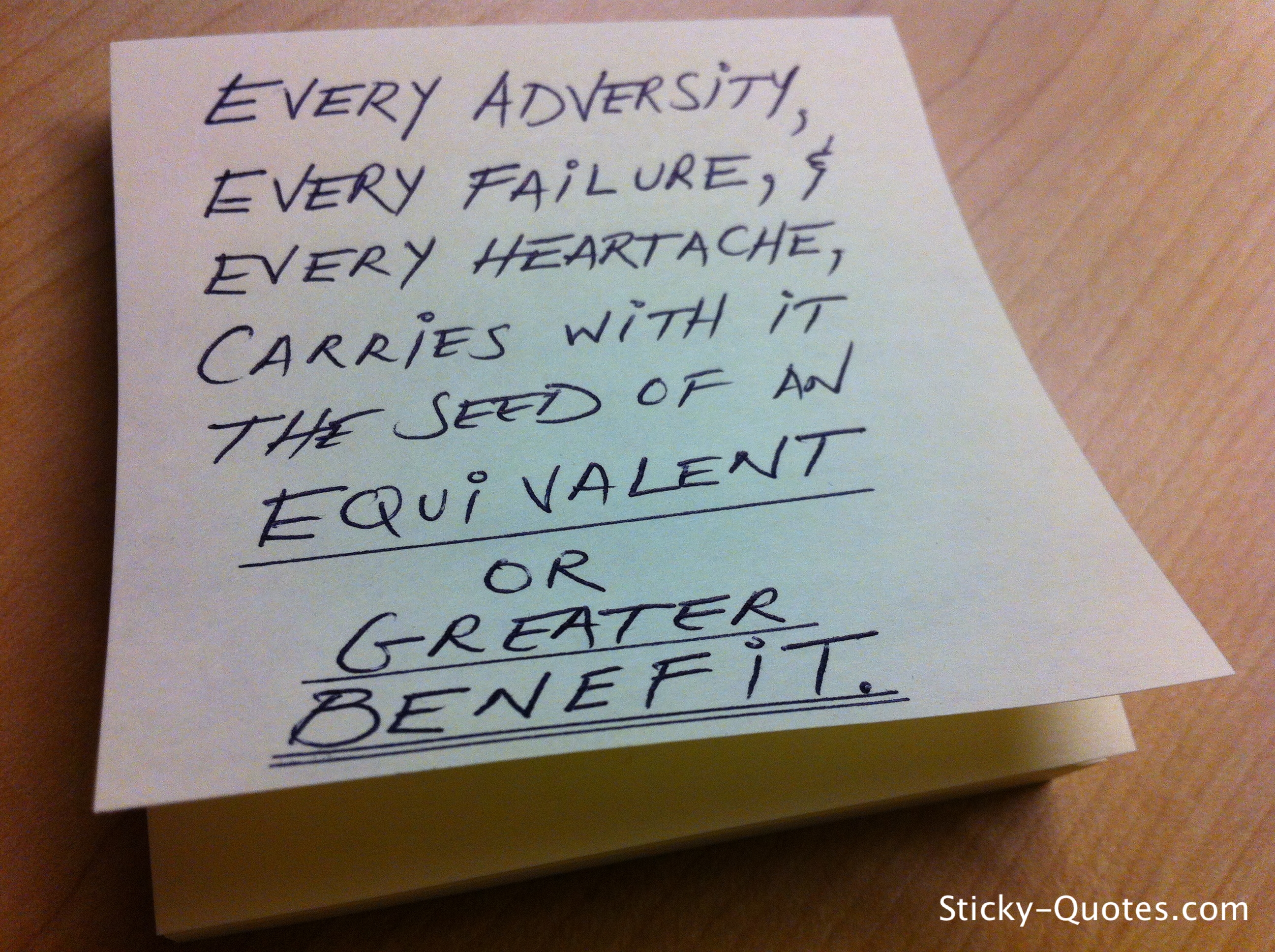Adversity quote #1