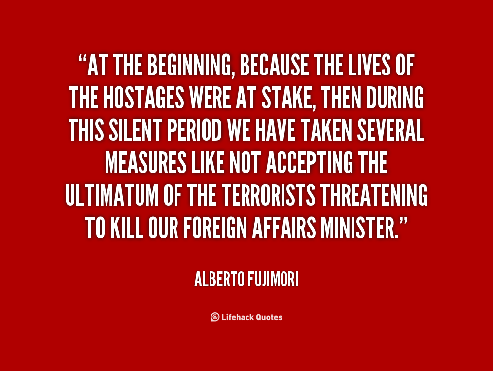 Alberto Fujimori's quote #1