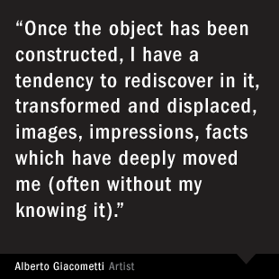 Alberto Giacometti's quote #2
