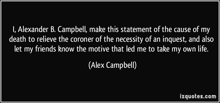 Alex Campbell's quote #4