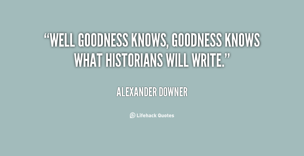Alexander Downer's quote