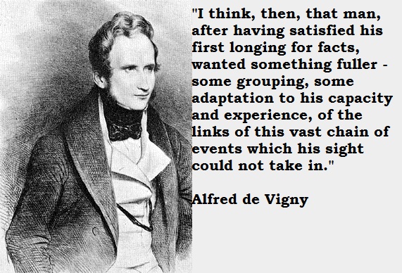 Alfred de Vigny's quote