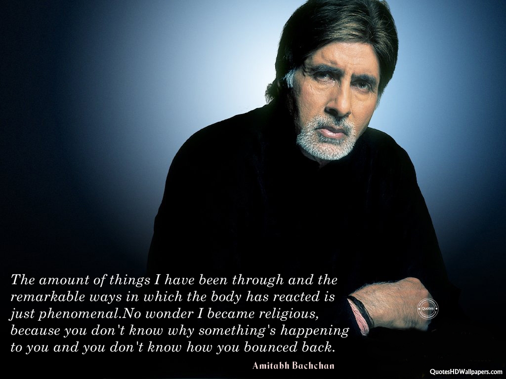 Amitabh Bachchan's quote #2