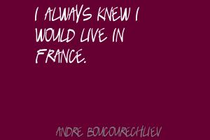 Andre Boucourechliev's quote