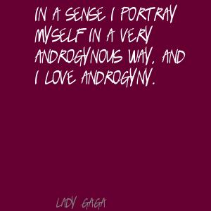 Androgyny quote