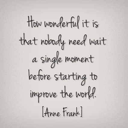 Anne Frank's quote