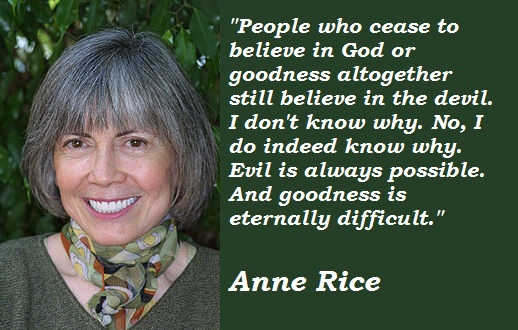 Anne Rice's quote #1