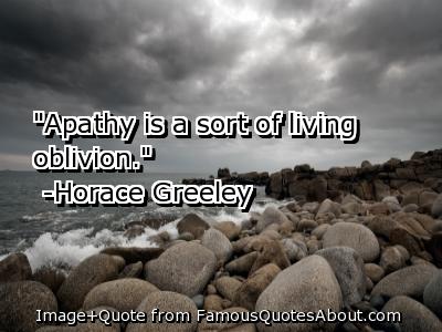 Apathy quote #4