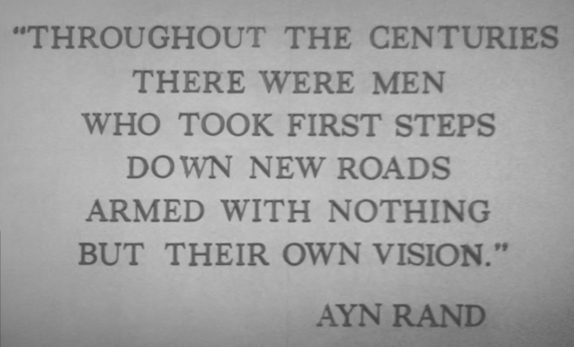 Ayn Rand quote