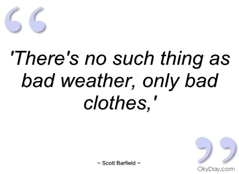 Bad Weather quote