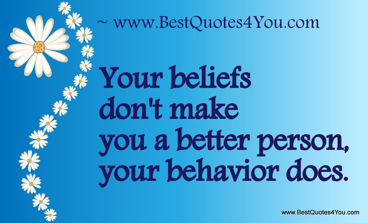 Behavioral quote #1