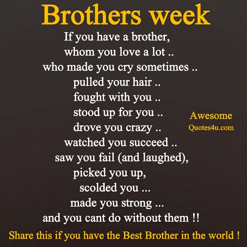 Brother quote #4