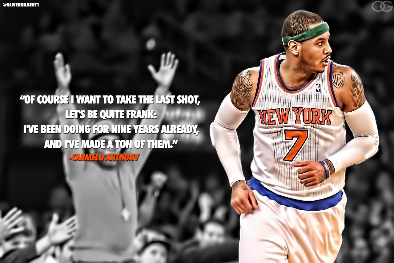 Carmelo Anthony's quote #5