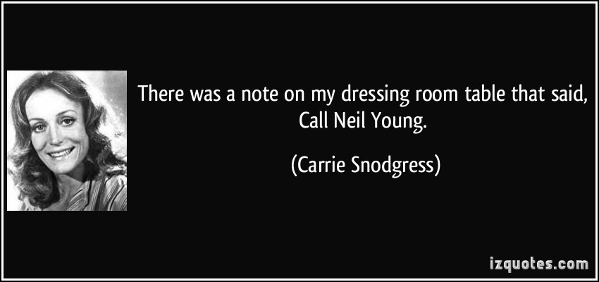 Carrie Snodgress's quote