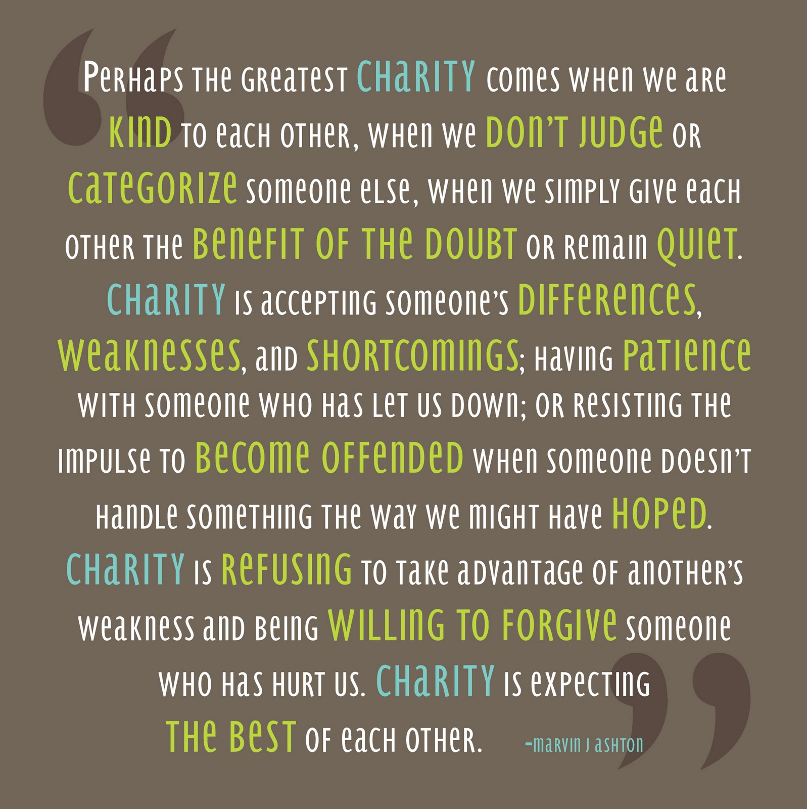 Charity quote #6
