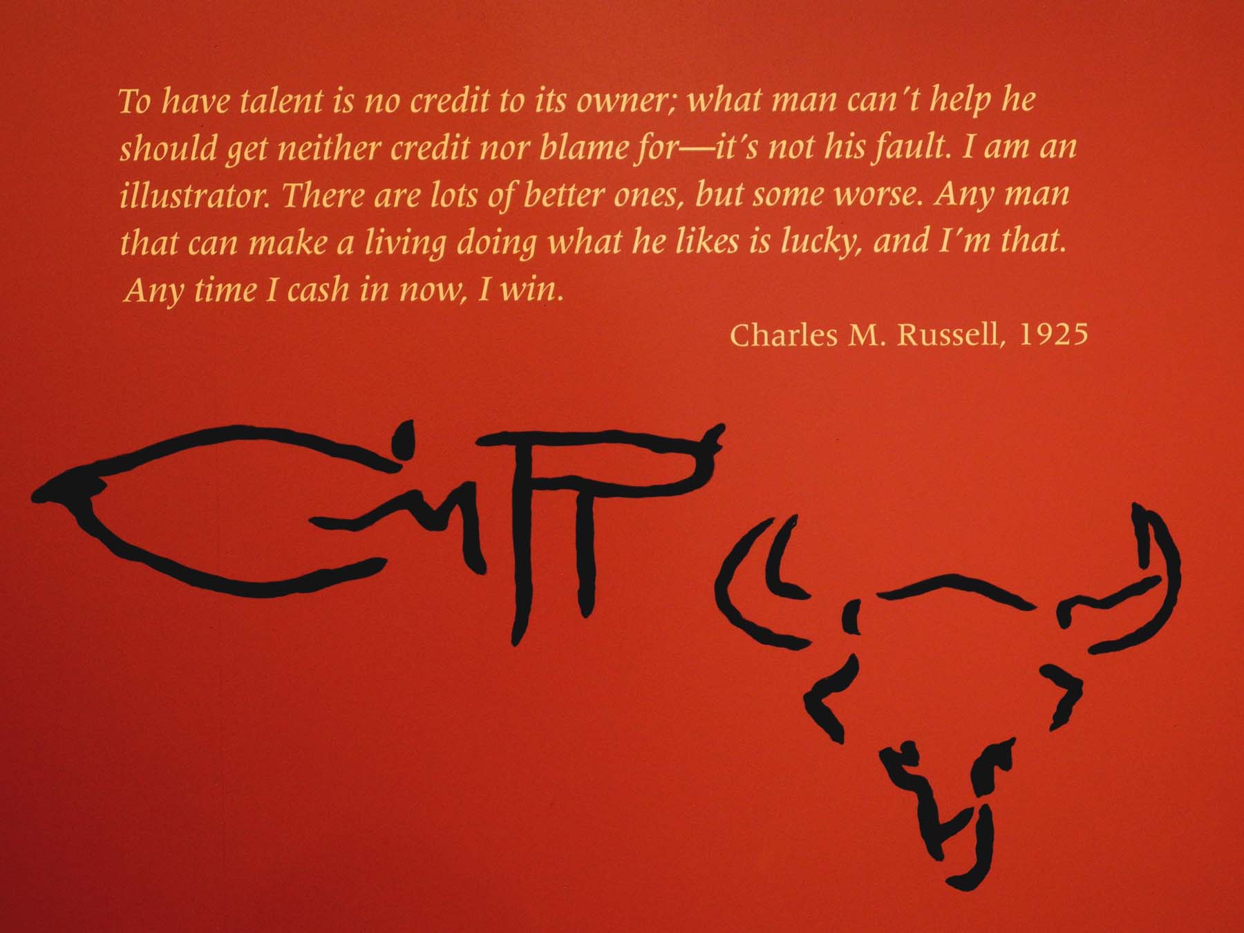 Charles Marion Russell's quote