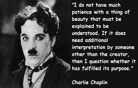 Charlie Chaplin quote #2