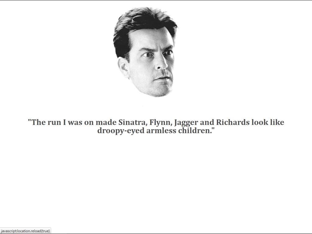 Charlie Sheen quote #1