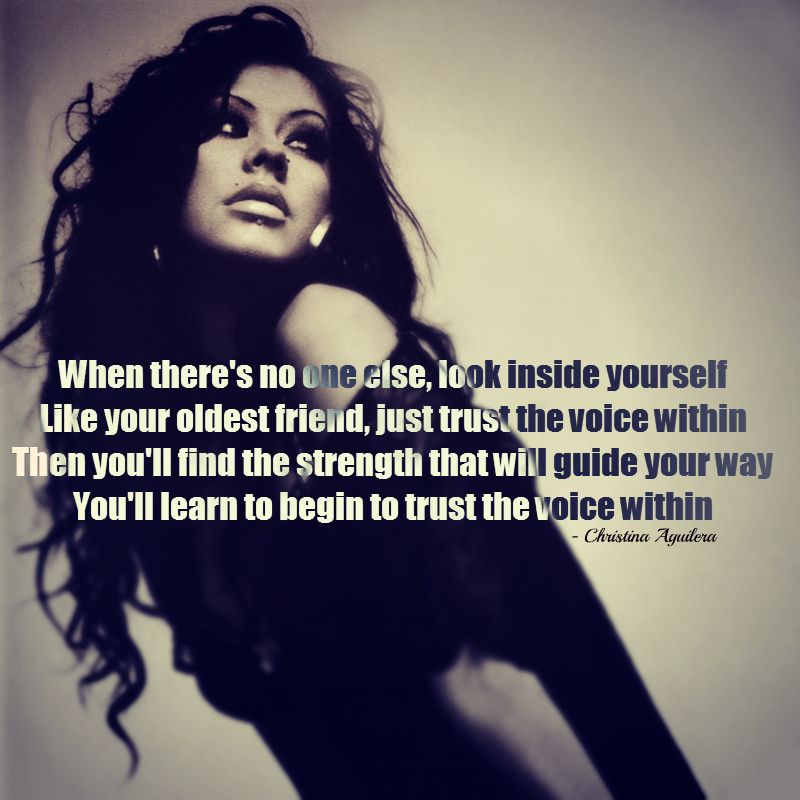 Christina Aguilera's quote #6