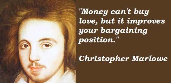Christopher Marlowe's quote