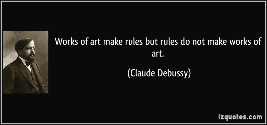 Claude Debussy's quote
