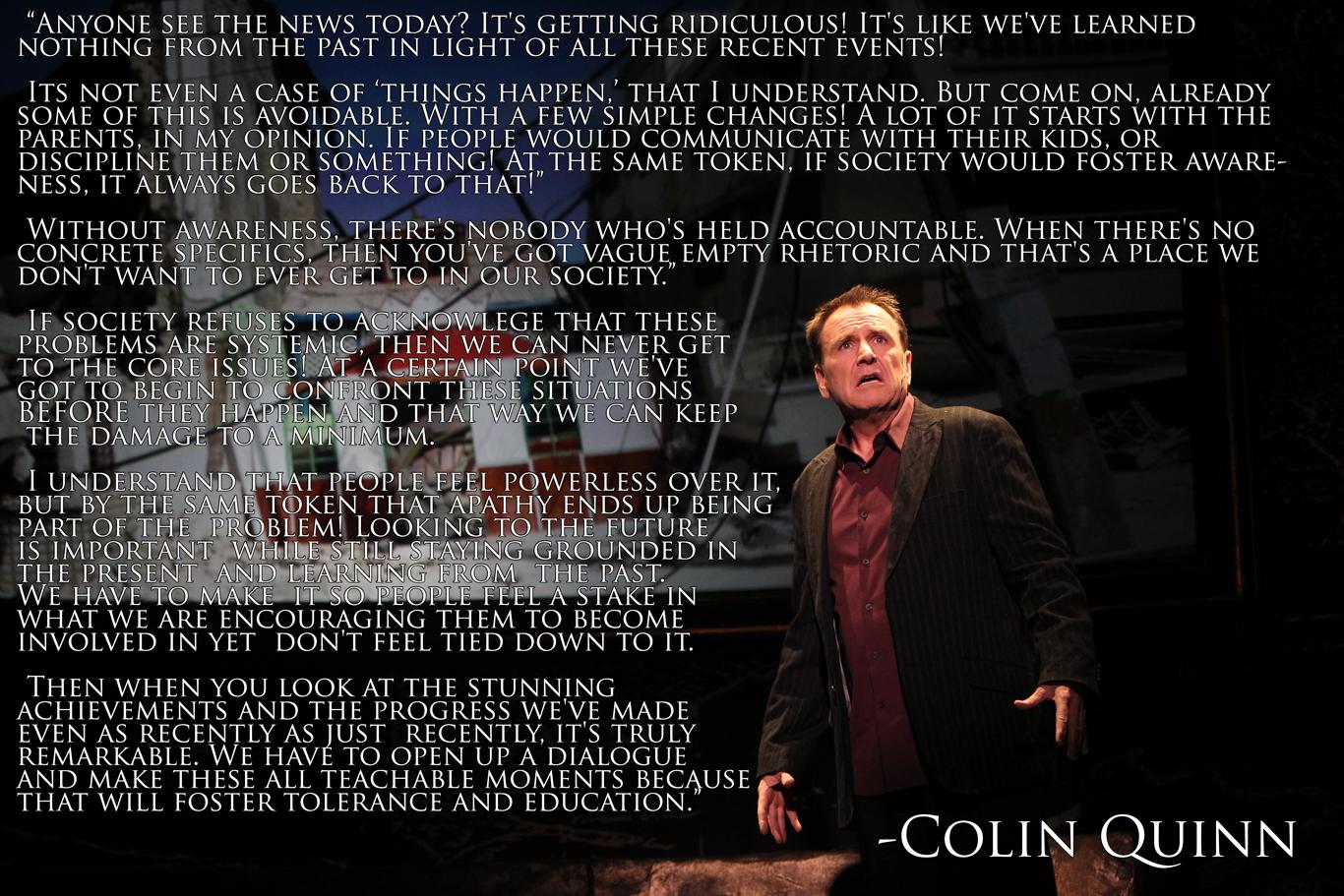 Colin Quinn's quote #3