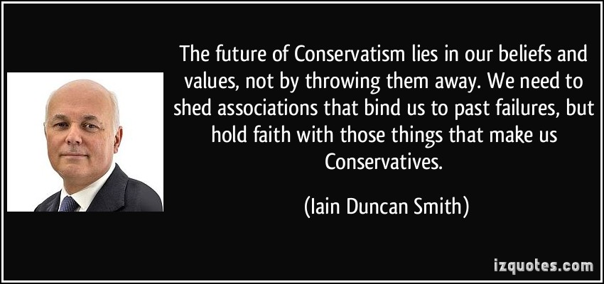 Conservative Values quote