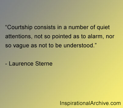 Courtship quote #2