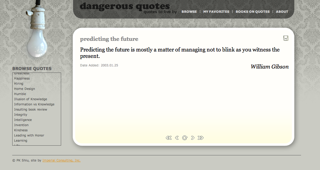 Dangerous quote #2