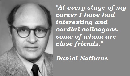 Daniel Nathans's quote #5