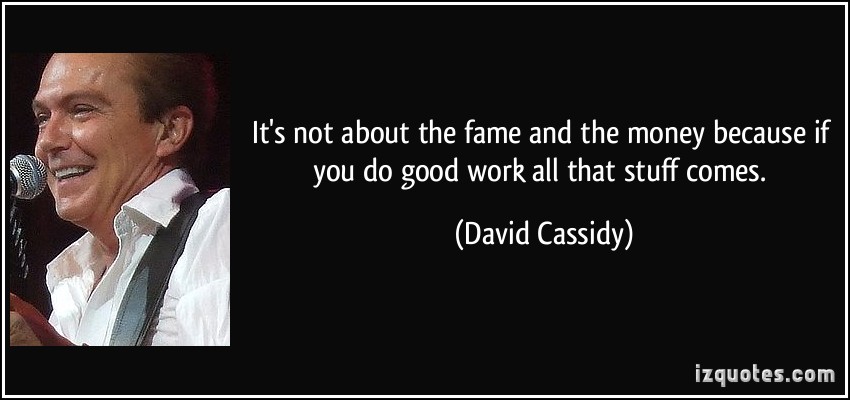 David Cassidy's quote