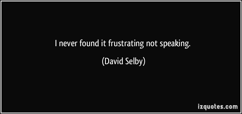 David Selby's quote