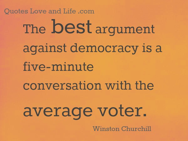 Democracy quote #2