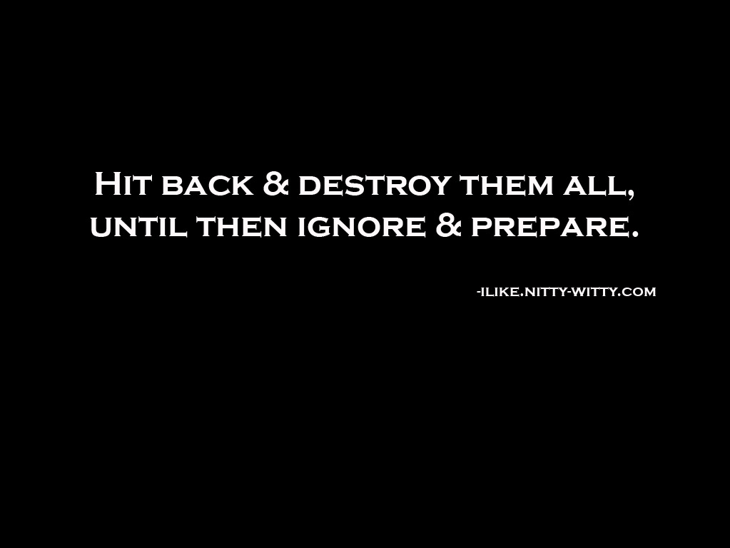 Destroy quote #5