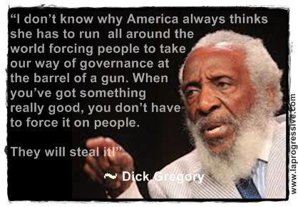 Dick Gregory's quote