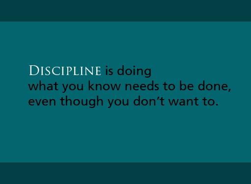 Discipline quote #4