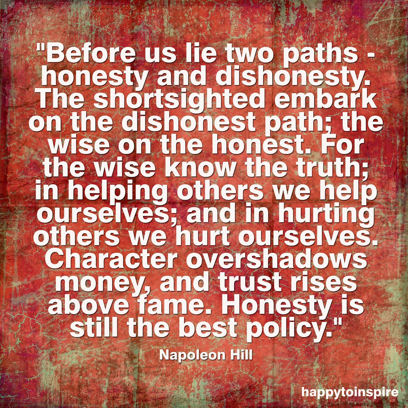 Dishonesty quote #2