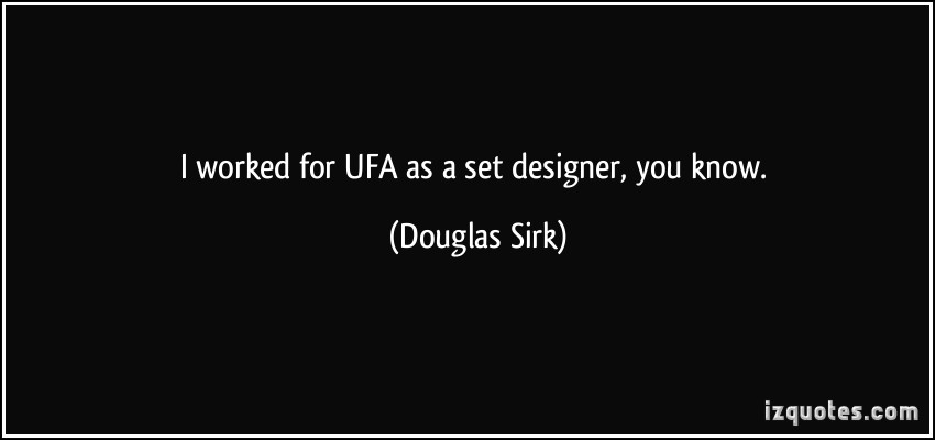 Douglas Sirk's quote #6