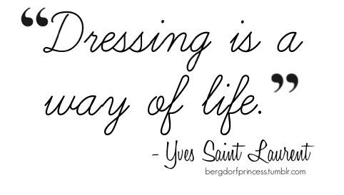 Dressing quote #2