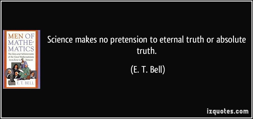E. T. Bell's quote