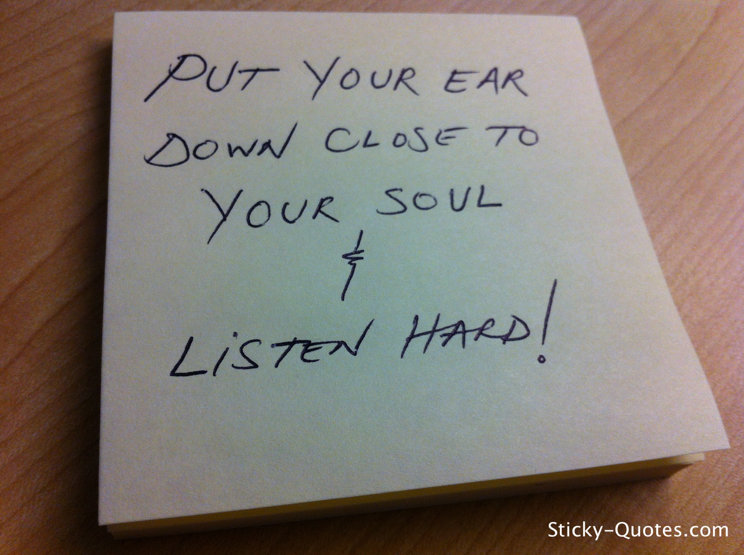 Ear quote