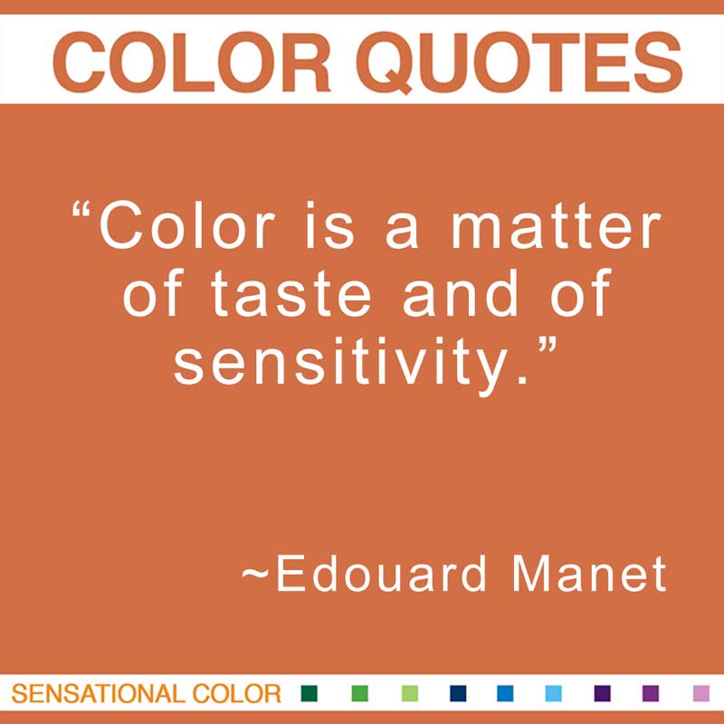 Edouard Manet's quote