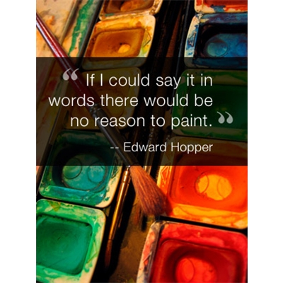 Edward Hopper's quote #4