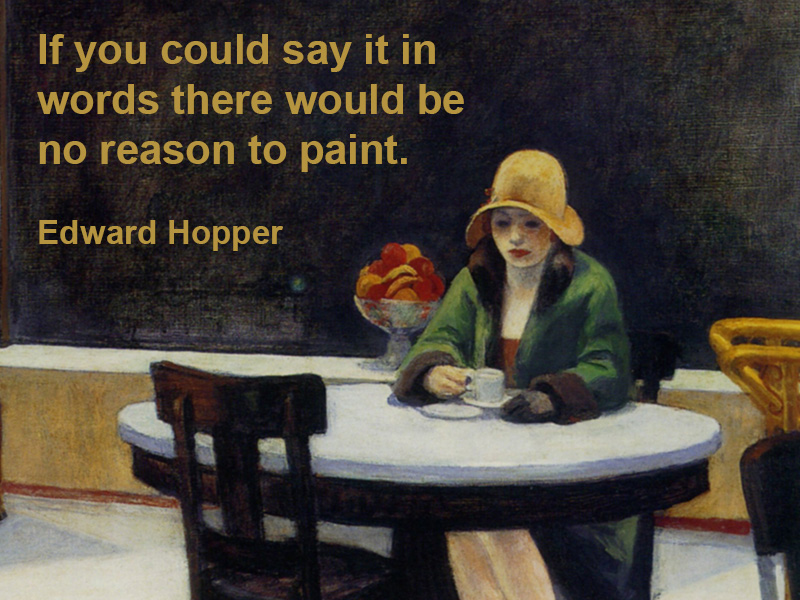 Edward Hopper's quote #6