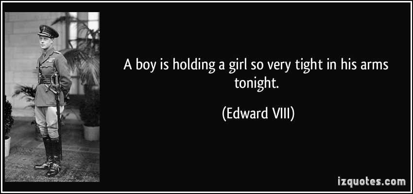 Edward VIII's quote