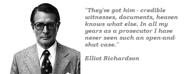 Elliot Richardson's quote