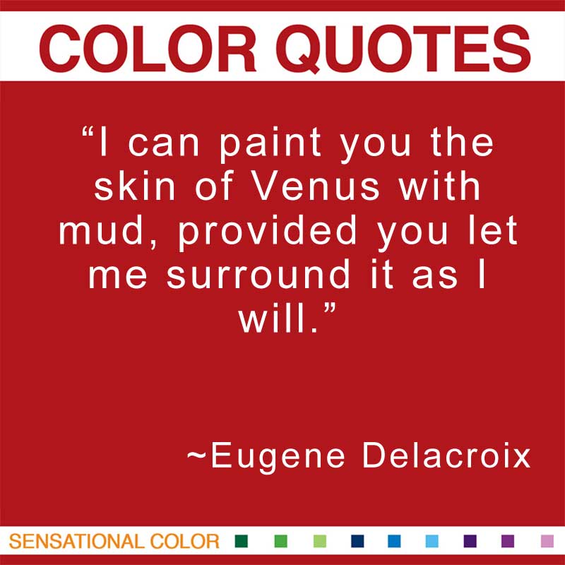 Eugene Delacroix's quote