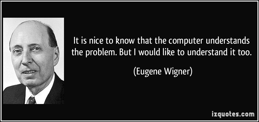 Eugene Wigner's quote