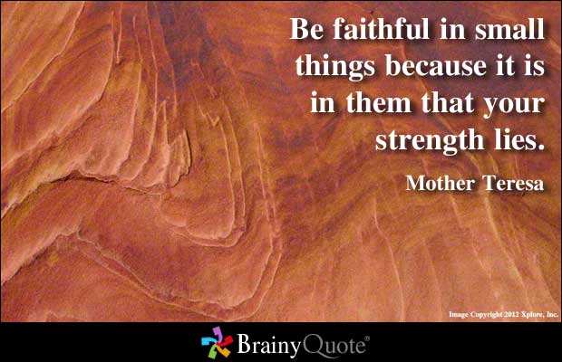 Faithful quote #1
