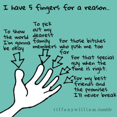 Fingers quote #2